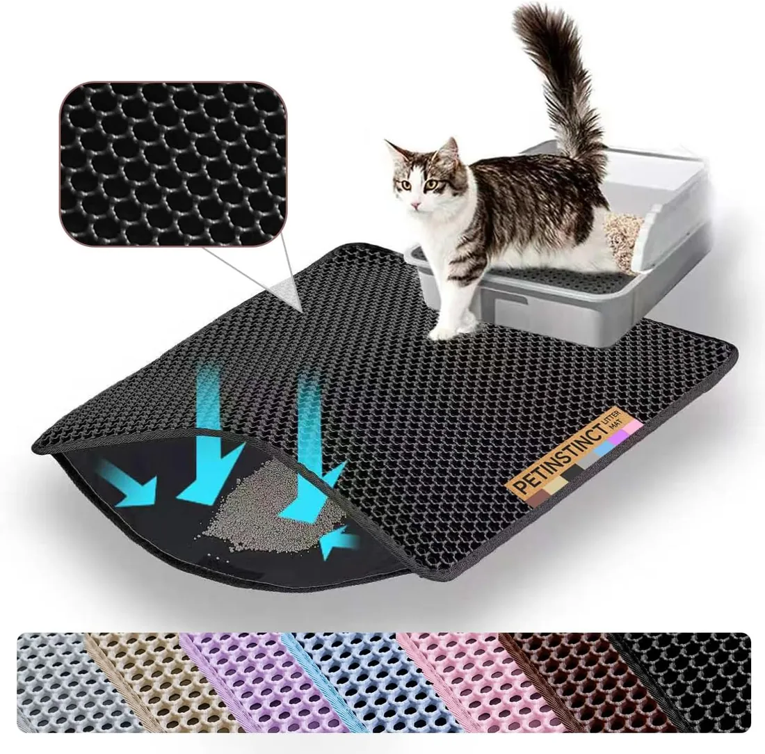Petinstinct Jumbo Double-Layer Litter Mat